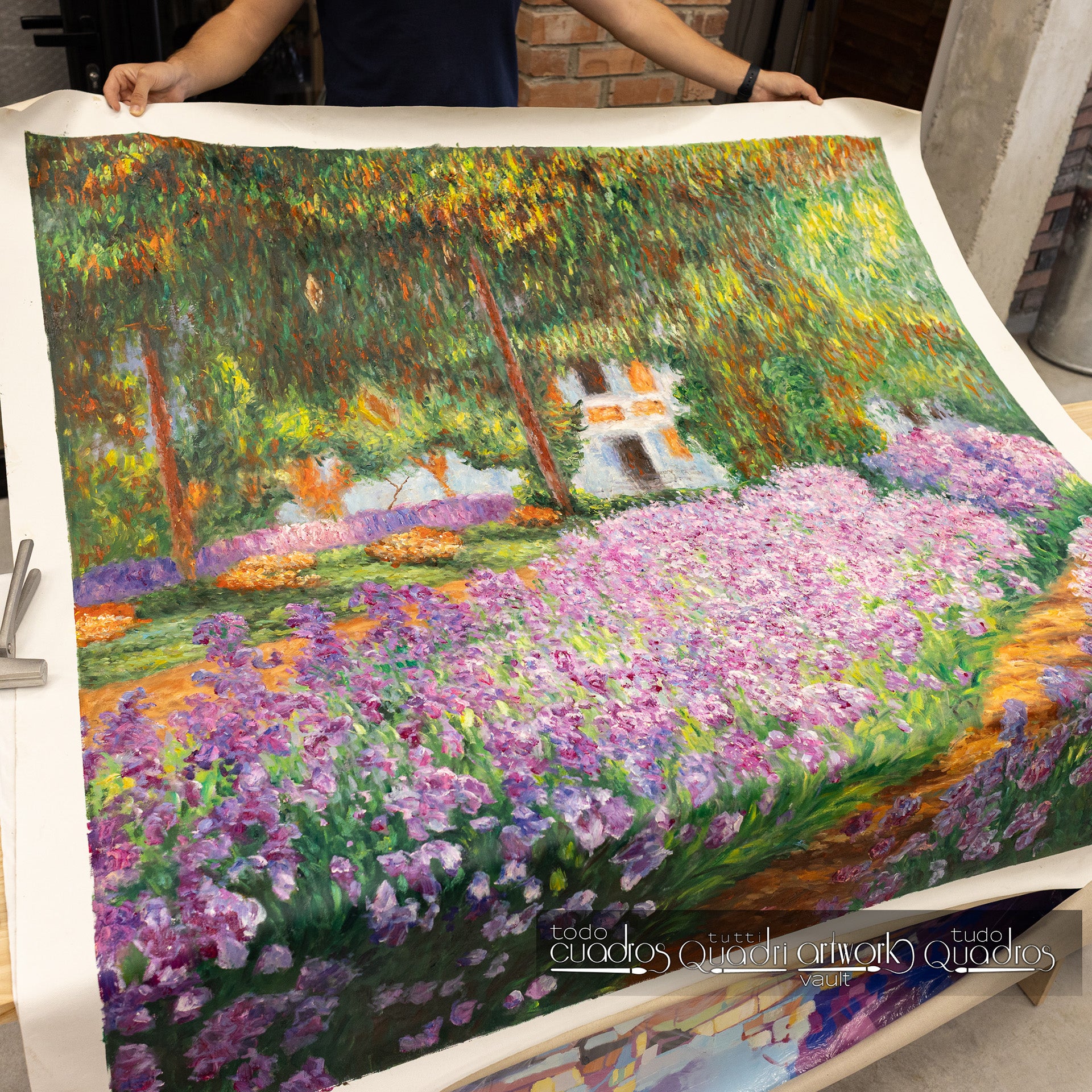 Der Garten des Künstlers in Giverny, Monet