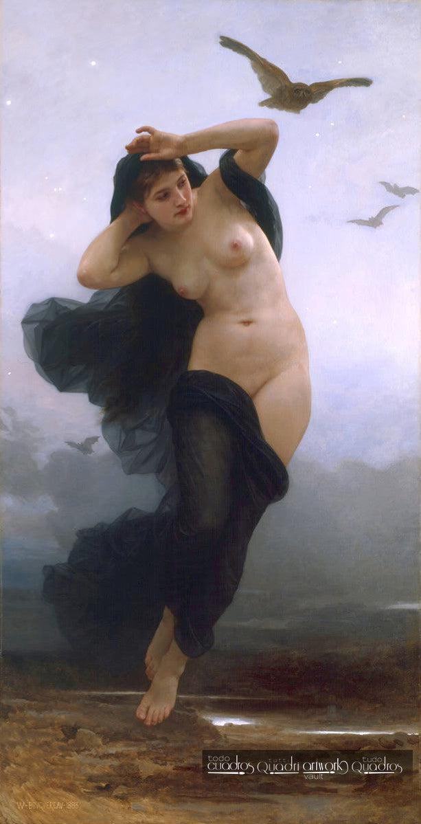 Die Nacht, Bouguereau