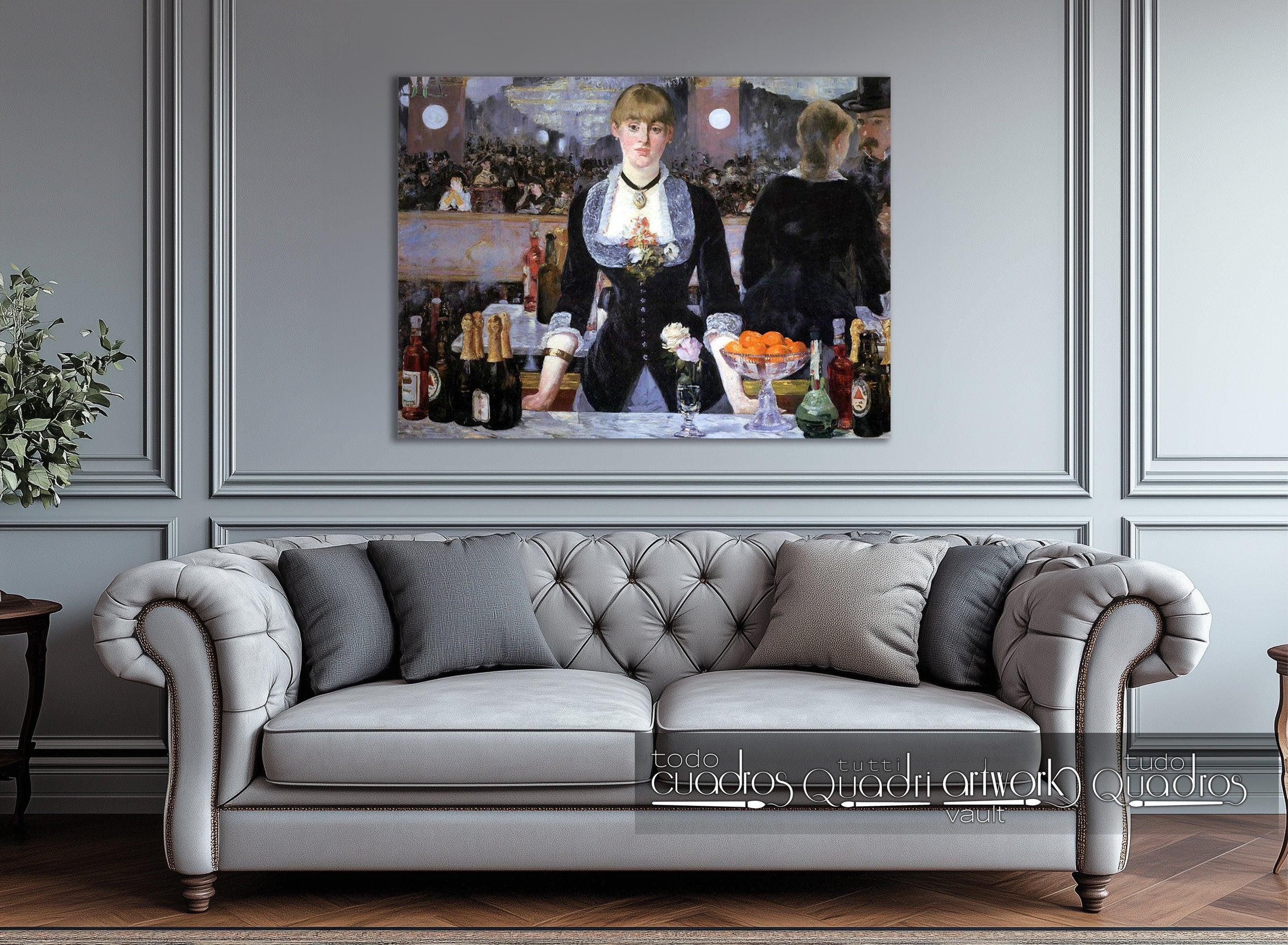 Bar in den Folies Bergère, Manet