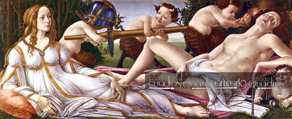 Venus und Mars, Botticelli