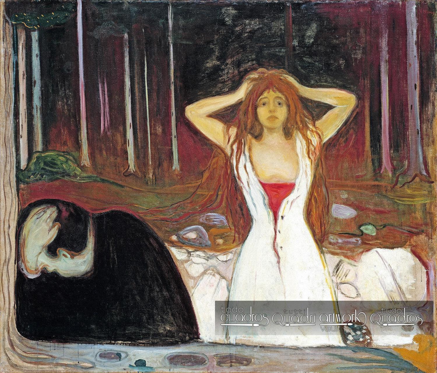 Asche, Munch