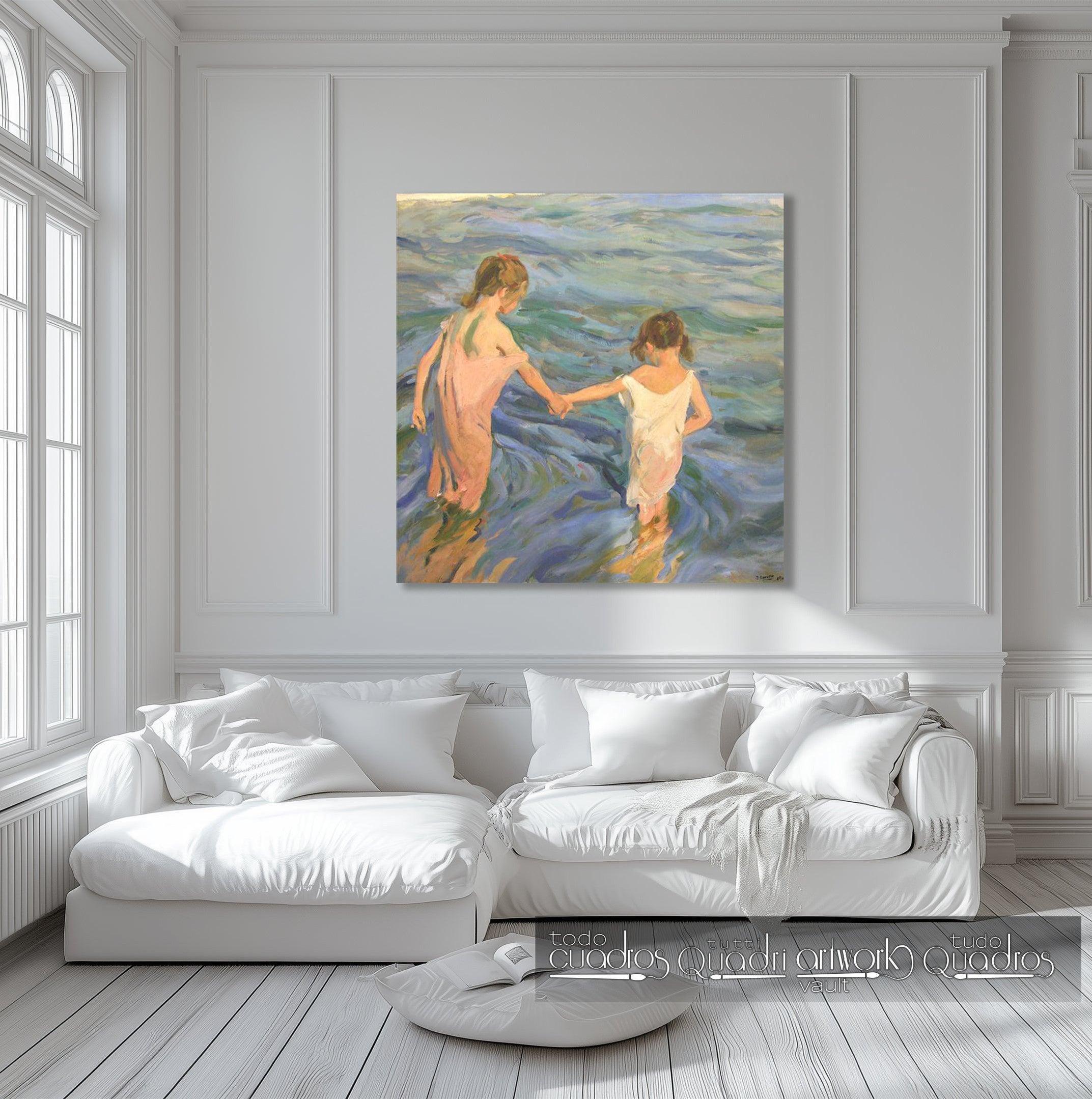 Kinder im Meer, Sorolla