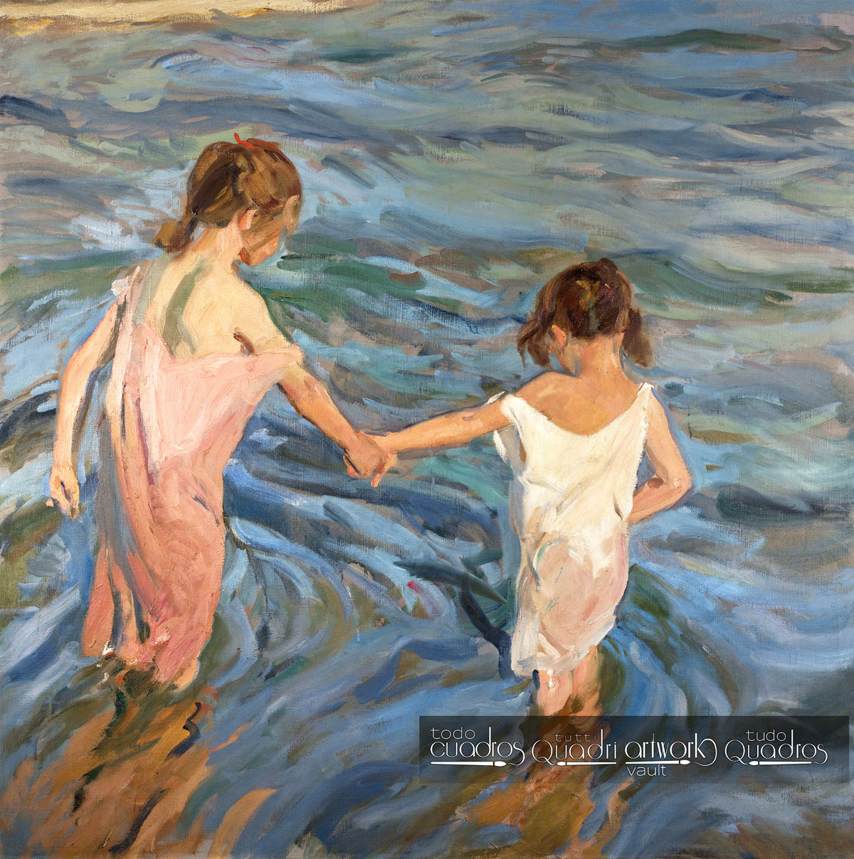 Kinder im Meer, Sorolla