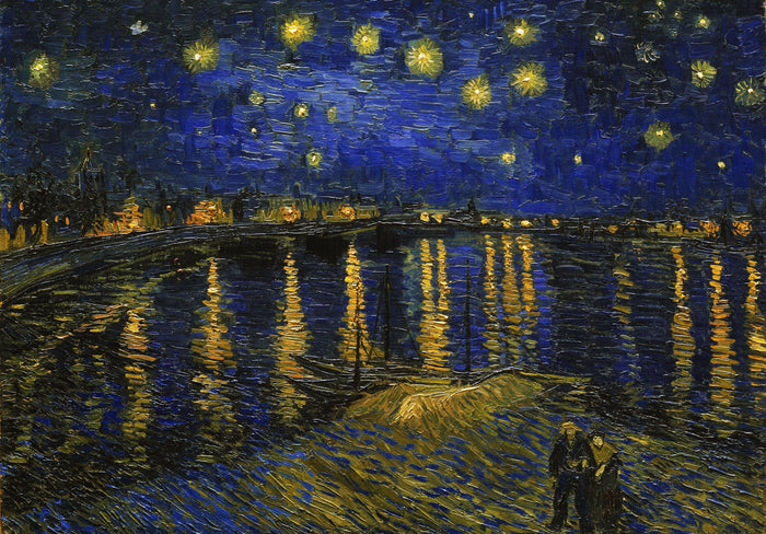 
Sternennacht über der Rhone, Van Gogh