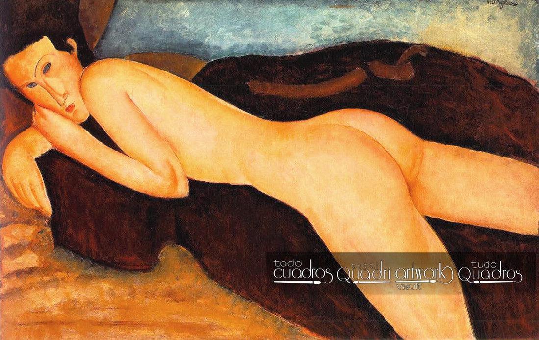 Liegender Akt von hinten, Modigliani