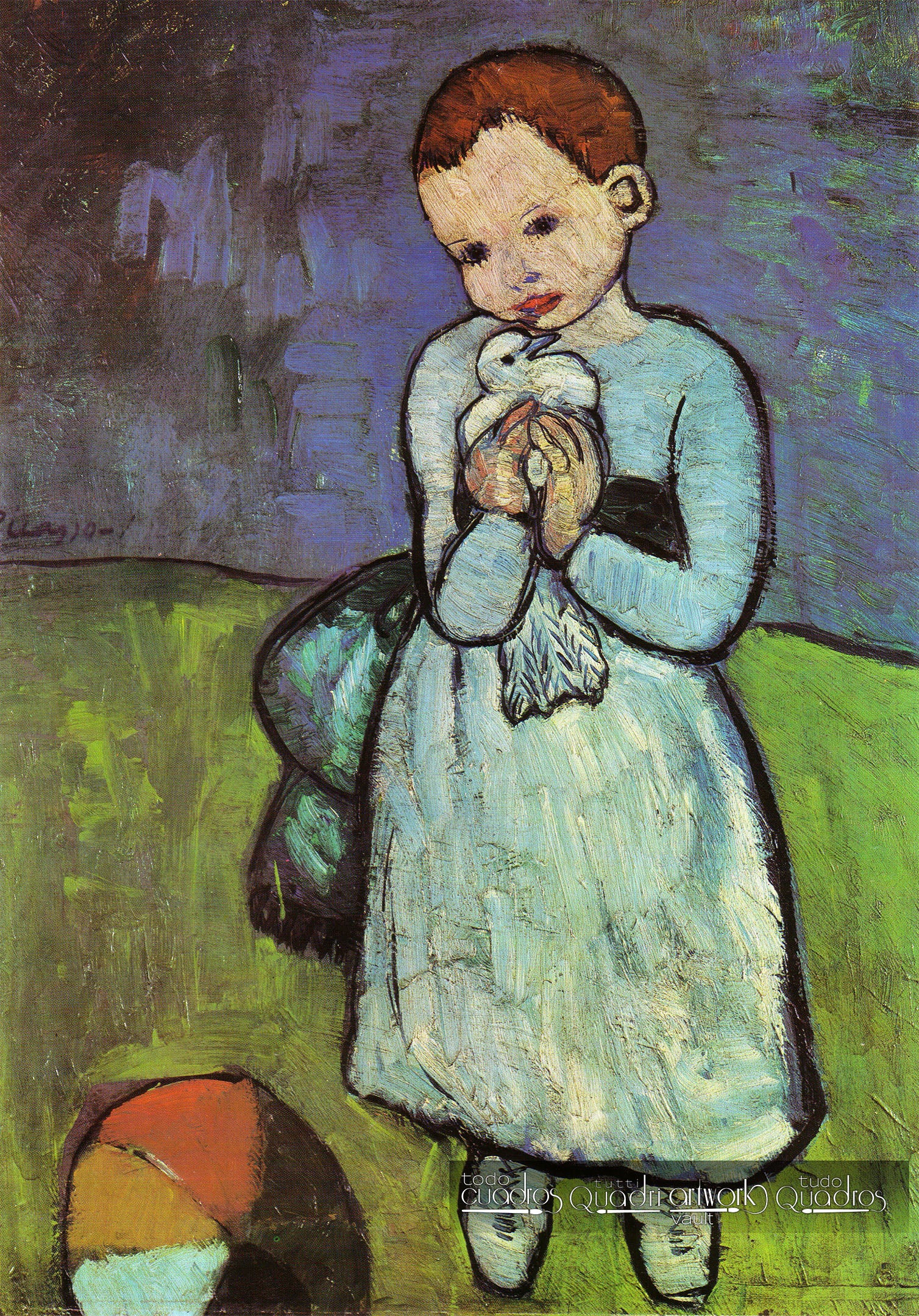 Kind mit Taube, Picasso
