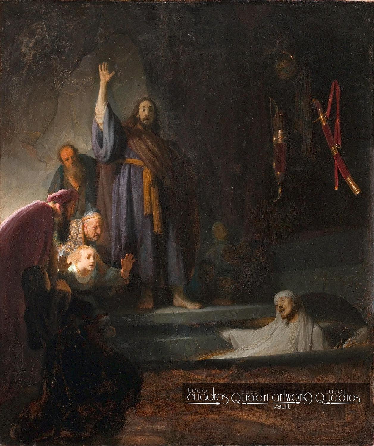Die Auferweckung des Lazarus, Rembrandt