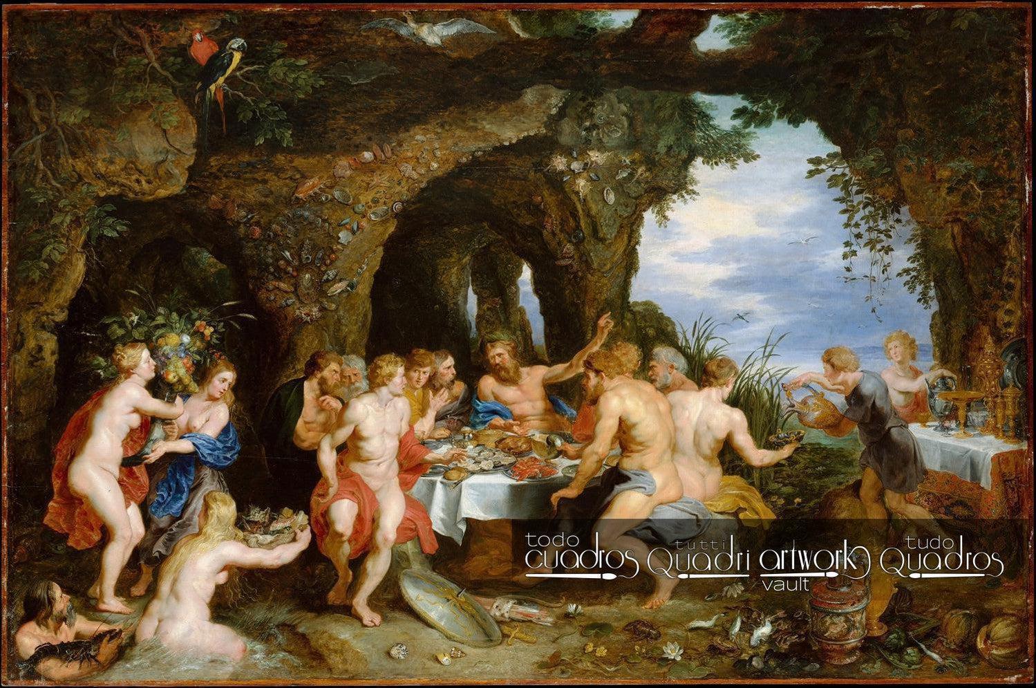 Das Fest des Acheloos, Rubens