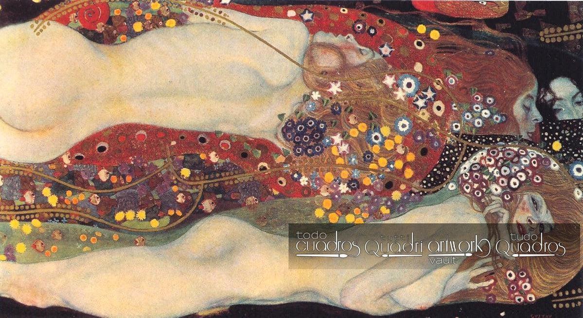Wasserschlangen II, Klimt