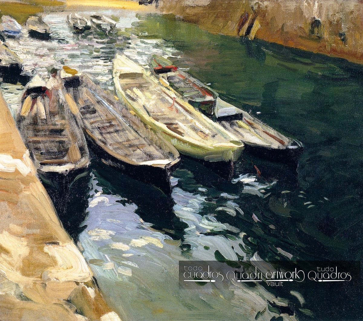 Ruhende Boote, Sorolla