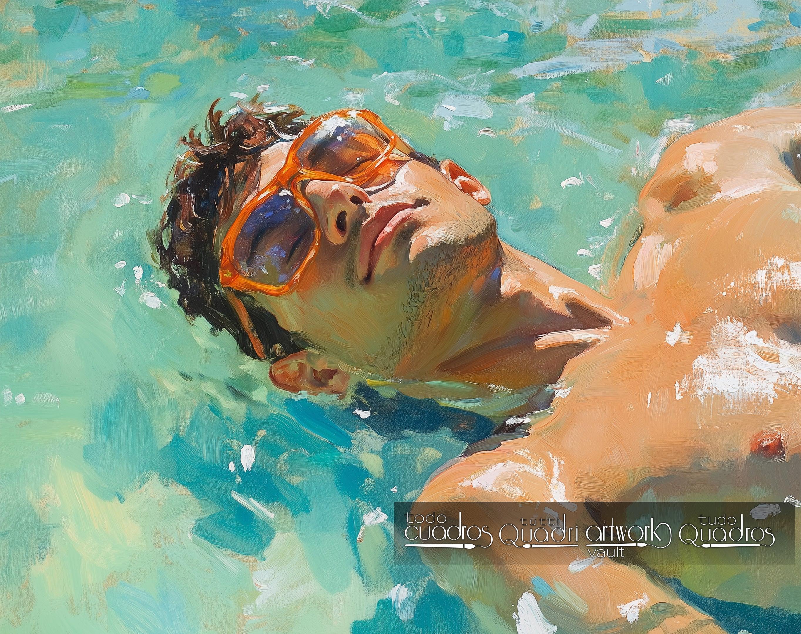 Schwebende Ruhe, im Stil von Sorolla