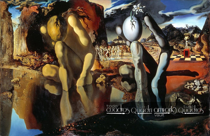 Metamorphose des Narziss, Dalí
