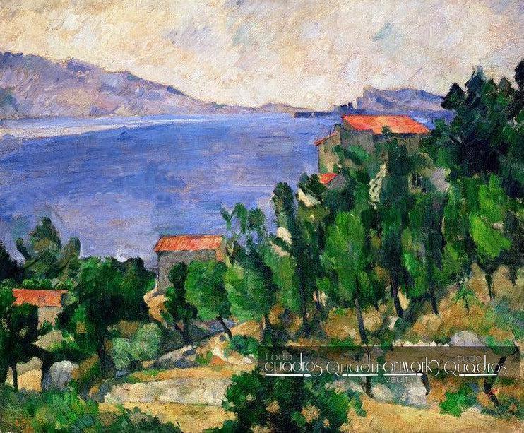 Ansicht des Berges Marseilleveyre, Cézanne